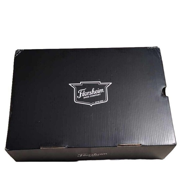 Florsheim Loedin Size 11.5D Brown Leather Work Boots Steel Toe New In Box Chukka - Picture 9 of 11